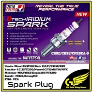 100% UMA RACING UTECH IRIDIUM SPARK PLUG AB8R31 AB9R31 DASH125 RS150 RSX LC135 FZ150 Y15 Y16 NVX R15