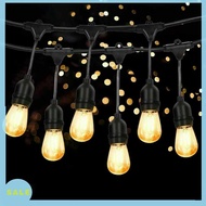 HEAVY DUTY FESTOON E27 IP65 WATERPROOF LED OUTDOOR GARDEN STRING LIGHTS 10m Fairy Lights