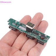 ONew 3USB DIY Bidirectional 2A Mobile Power Circuit Board 3.7V Lithium Li-ion 18650  Charger Board Step-Up Board Module seen