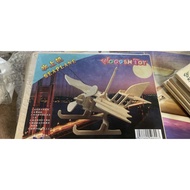 Airplane Model 3D wooden assembly toy