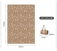 เสื่อปิคนิค พรมปูเต้นท์ ใช้กับ Village 13 ลายใหม่ ตรงรุ่น ทำความสะอาดง่าย ซักเครื่องได้