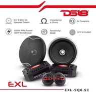 3595บาท 6.5“ แยกชิ้น DS-18 ลำโพงแยกชิ้น ตัวท็อป แนว SQ ลำโพงติดรถยนต์