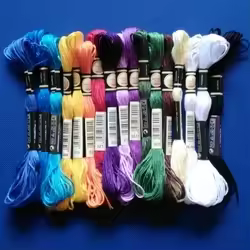 oneroom 7th ,Multi color DMC223-336 10Pcs/lot 8m Length Thread Cross Stitch Cotton Sewing Skeins Emb