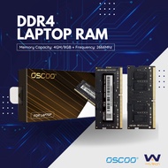 [SHIP IN 24HRS] Oscoo Notebook Laptop RAM DDR4 SO-DIMM Memory 2666MHz (4GB 8GB)