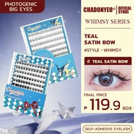 CHADONYEO Glue-free False Cluster Eyelashes Self-Adhesive Softer Lash No Glue User-Friendly Reusable
