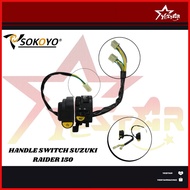 ◱ YeStar 1 Set Domino Handle Switch for Suzuki Raider 150 Motorcycle Left and Right Ordinary