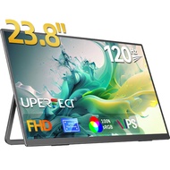 UPERFECT Umax 23.8 Inch Portable Monitor 1080P 120hz ips Gaming Monitor for Switch Xbox PS3/4/5 Lapt