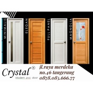 Pintu Kamar/Kamar Mandi Pvc Crystal..Best Pvc Doors