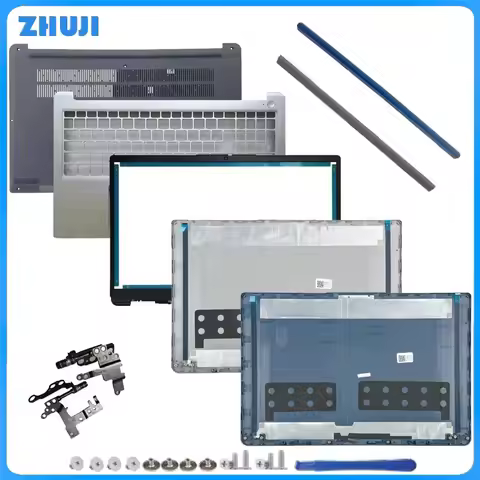 Replace Cover FOR IdeaPad 1 15ADA7 15AMN7 IdeaPad 15 2022 LCD Back Top Cover Front Bezel Hinges Palm