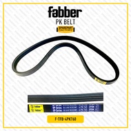 Fanbelt Fanbelt V belt Alternator Fan belt Atoz/Matrix/Lancer Evo 3 4PK760 FABBER