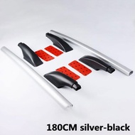 Sul-shop-⚡ส่งด่วน ราวหลังคาติดรถยนต์แบบไม่เจาะ มีกาว 3M ในตัว พร้อมติดตั้ง 1.8 เมตร ไม่มีรูสำหรับการ