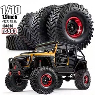 RS 1.9-inch Metal Wheels+tires for 1/10 Climbing AXIAL SCX10III CJ7 Jeep Wheels RS563