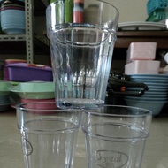 6 PCS Small clear plastic cups (GUARANTEE IF BROKEN, REPLACE NEW)