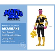 [0724] DC DIRECT - SUPER POWERS 5IN FIGURES WV7 - SINESTRO (SINESTRO CORPS WAR) Green Lantern
