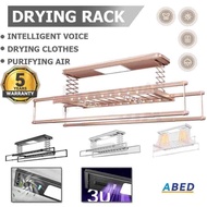 ZQ Automated Laundry Rack 5 Years Warranty Smart Laundry System +standard Installation Clothes Drying Rack