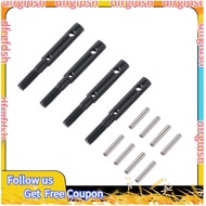 【D&F】4 Pcs Hard Steel Front Rear Portal Stub Axle Drive Gear Shaft for  Capra Currie F9 Axle SCX10 I