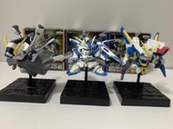 代理版 SD鋼彈 景品 G WARS 組立式 第一彈 第二彈 海牛鋼彈 V2鋼彈 骷髏鋼彈 骨鋼 三隻合售 