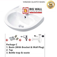 INNO WB2002/WB2009 / WB2001 Wall Hung Ceramic Basin