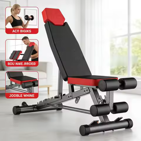 Multi Functional FID Weight Bench Hyper Back Extension Roman Chair Adjustable Sit Up