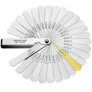 TEMU 0.015-0.35in Metric 0.04-0.88mm 32-piece Combination Feeler Gauge Inch Electronic Instrument Mo