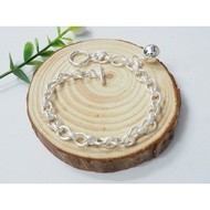 990 Pure Silver Chain Bracelet / Rantai Tangan Perak 990 (B20)