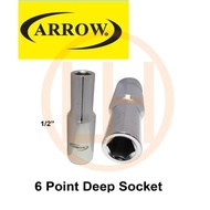 Arrow Deep Box Socket - 1/2" - 6 Point