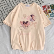 Love And Deepspace shirt female hip hop 80s Comfortable korean clothes tshirt Pastel Trendy anime Ps