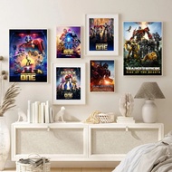 Movies T-Transformers One Movie Whitepaper Poster Waterproof Paper Sticker Coffee House Bar Aestheti