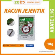 BASF Abate 1.1G 10g Racun Jejentik Temephos 1.1% Cegah Denggi Tangki Air Pasu Bunga Takungan Rumah