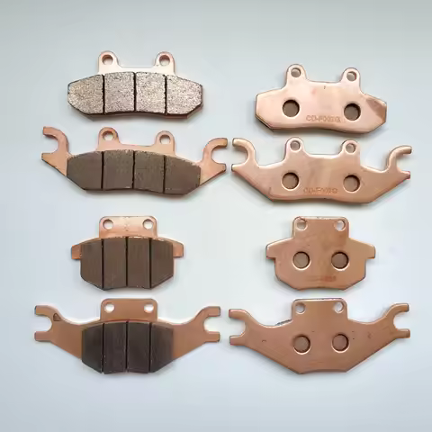 8PCS Front Rear Copper Based Brake Pads for ODES Pathcross LZ1000 troxus dune 900 1000CC UTV Parts 1