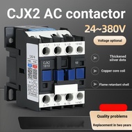 AC Contactor Silver Contact 380V Single Phase 220V CJX2-1210 1810 3210 6511