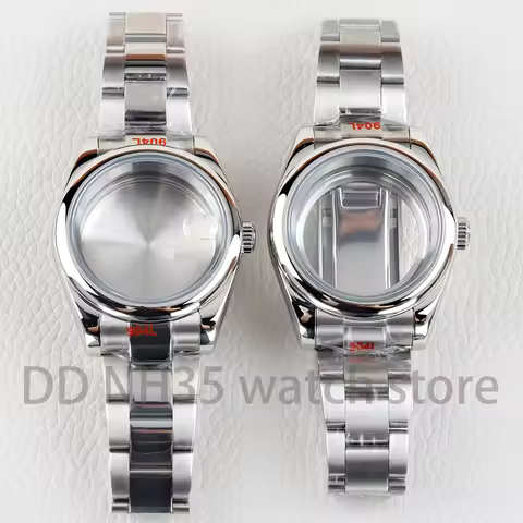 36mm/39mm NH35 Watch Case Oyster/Presidential/Jubilee Bracelet 316L Stainless Steel for Datejust NH3