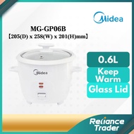 MIDEA Conventional Rice Cooker MG-GP06B (0.6L)/ MG-GP10B (1.3L) / Faraday (0.8L) FRC-08B / (1.0L) FR