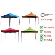 SuperStar AA 8 x 8 UV Roof 80cm PVC Canopy Portable Camping Tent Night Market 8 kaki Kanopi Khemah Niaga Pasar Malam