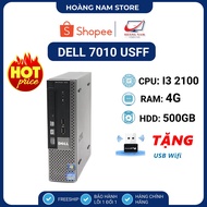 Cheap Dell Synchronous Computer ️PC Desktop Dell 7010 USFF (Mini Form) Core i3 2100 / Ram 4G / HDD 500GB - BH 12T