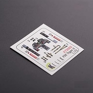 Reskit K72002-1/72 F-5E Tiger II Early Series Interior 3D Decals Dream Model