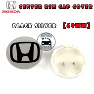 4 units Honda Rim Cap 69MM [SILVER] Wheel Center Caps Emblems Tyre Caps Decoration for HRV BRV CRV C