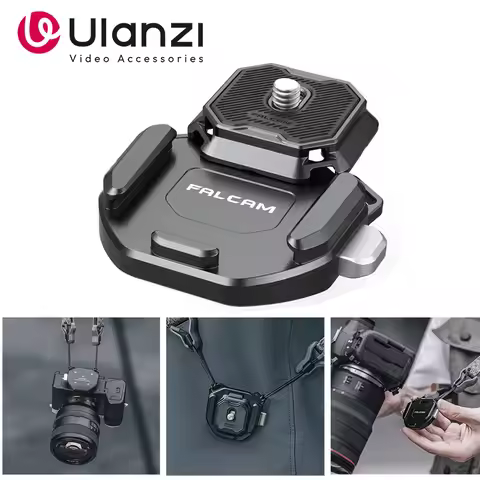 Falcam F38 V2 Universal Shoulder Strap Quick Release Plate Arca Swiss For DSLR Camera Tripod Slider