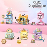 Retro Style Home Appliances Bricks