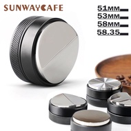 เครื่องชงกาแฟขนาด51/53/58/58.35มม. ทำจากสเตนเลสสตีล304อุปกรณ์เสริมสำหรับกาแฟผงกาแฟ