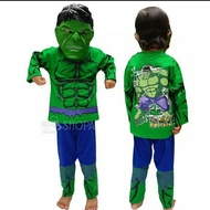 Hulk FREE Mask Children's Clothes Costumes For 2-10 Years Old Children's Clothes Children's Costumes Children's Suits