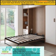 Get 7% coupon+gift】Bed Invisible Bed Rotating Folding Bed Murphy Bed Wall Hidden Bed Multifunctional