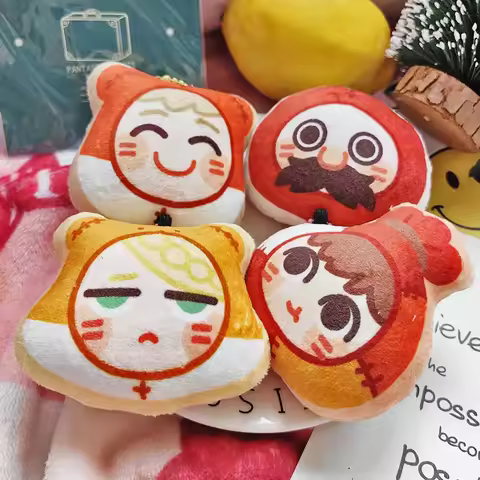 2025 Anime Pendant Cartoon Keychain Cosplay Keyring Role Donato Marcille Touden Laios Senshi Tims Ch