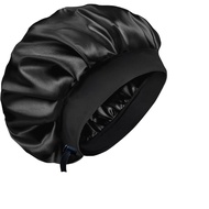 100% Mulberry Silk Bonnet for Men And Women Adjustable Large Satin Durag for Dreadlocks Braids Afro