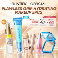 <Live Extra 25%>SKINTIFIC Flawless Hydrating Base Makeup Set | Foundation Stick + Serum Spray+ Prime
