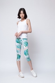 TA ACTIVE MERCI PRINTED CAPRI LEGGING