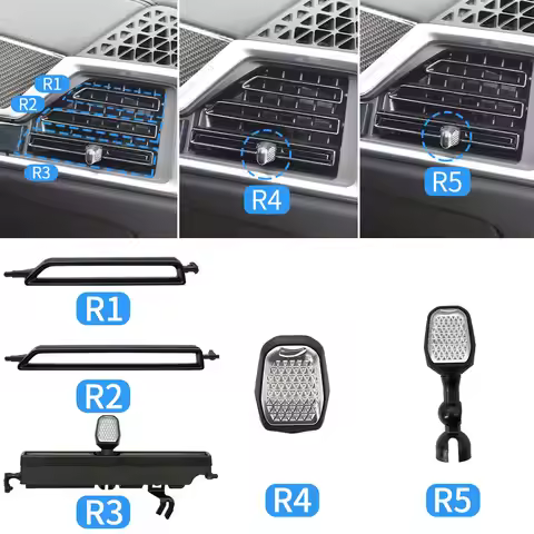 For BMW G05 G06 G07 G09 Left Right AC Vent Grille Air Conditioning Outlet Accessory For BMW X5 X6 X7