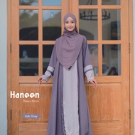 HANEEN DRESS - Sarimbit Lebaran 2024 - Gamis Silk