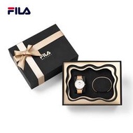 手錶系列01FILA斐樂手錶男女士情侶錶簡約休閒鋼帶滿天星歐美手鐲石英錶7787/29