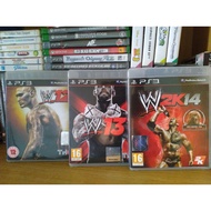 WWE 12,13,14 2K14 PS3 Wrestling